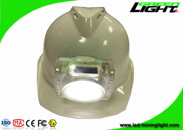 Akülü LED Madencilik Işığı IP68 Madenciler Güvenlik Yeraltı Maden Çalışmaları için Baret Lambası