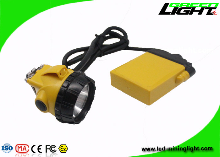 25000 Lux Yüksek Işın Kablolu Led Madencilik Far Anti Patlayıcı IP68 Su Geçirmez