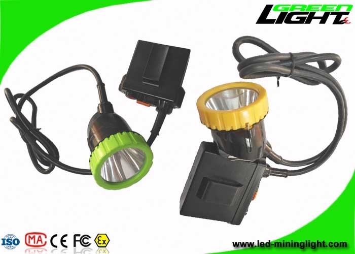 Su geçirmez IP67 Madencilik Şarj Edilebilir LED Far 3.7V 11.2Ah 50000lux Avcılık İçin