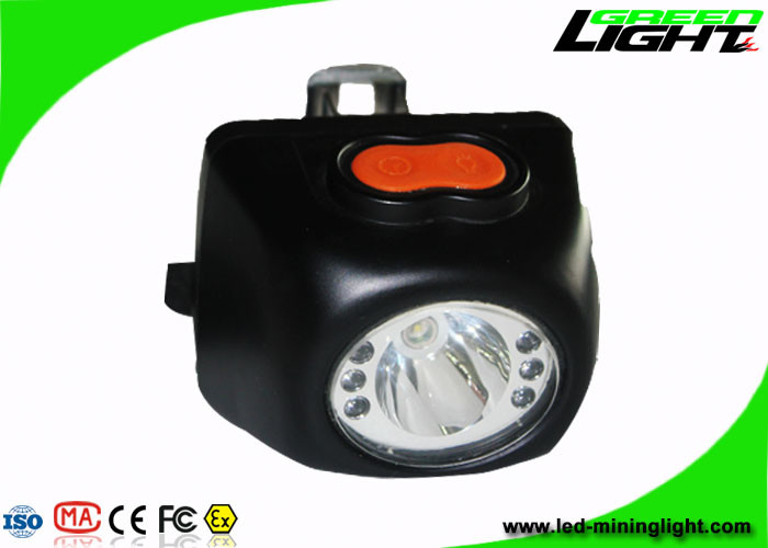 Dijital Ekran Madenciliği Sabit Şapka Işıkları Taşınabilir Hafif IP68 8000lux Akülü