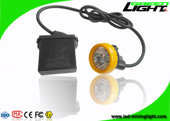 10000lux LED Kömür Madenciliği Işıkları 7.8Ah Li - İyon Pil 18 Saat Uzun Aydınlatma Süresi