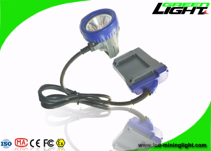 IP68 Kömür Madenci Baret Işık 10000lux 6.6Ah Li - İyon Pil Anti Patlayıcı