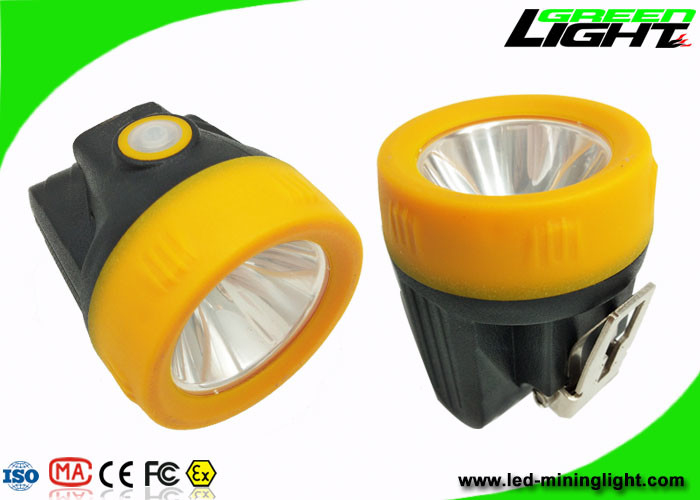 10000lux İçme Akülü Kapak Lambası, Sabit Şapka Işıkları DC / USB Şarjını Destekler
