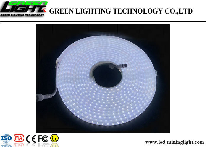 Yumuşak Silika Jel Esnek Yapıştırıcı Led Şerit Işıklar Soğuk Beyaz 110V 240V Yüksek Gerilim