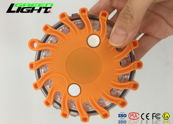 Manyetik Şarj Edilebilir Çoklu Renkler Led Acil Uyarı Lambaları 5 Watt