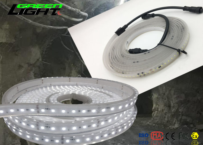 Çok Renkli Esnek 5050 Rgb Pille Çalışan Led Şerit Işıklar Dış Mekan