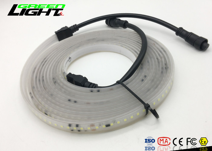 Anti Patlayıcı LED Esnek Şerit Işıklar RGB 5050 Silikon Malzeme Soğuk Beyaz Renk