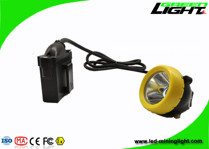 Endüstriyel Aydınlatma LED Madenciler Kapaklı Lamba 10000lux 7.8Ah Pil, Silikon Düğme Kapaklı