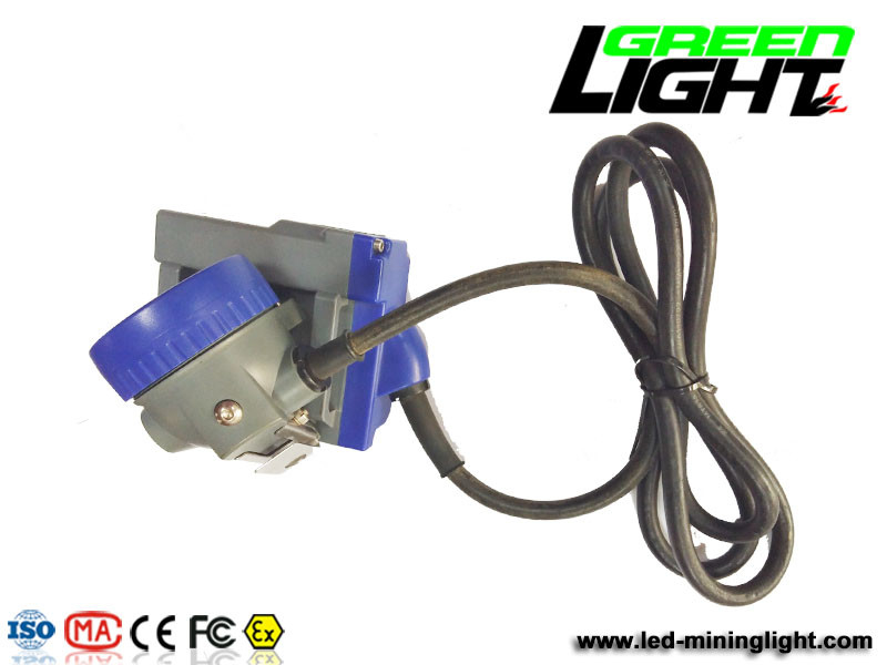 PC Kablosu 216lum 15000lux LED Madenciler Kapak Lambası 6.6Ah Li İyon Pil