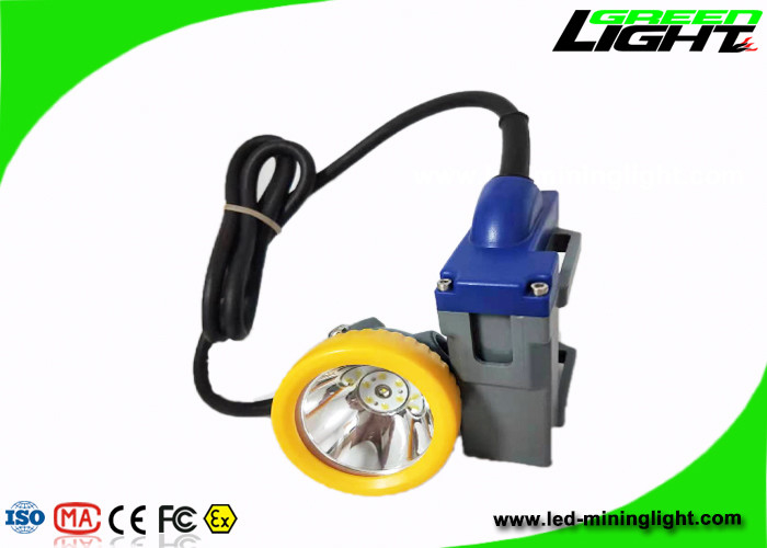 LED Cree Madenciler Kask Işık 15000Lux 6.6Ah Yeraltı İçin Şarj Edilebilir 216lum Madenci Kapağı Lambası