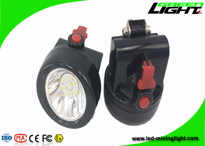 0.65W 4000Lux Taşınabilir Akülü Kapak Lambası Şarj Edilebilir Lityum İyon Mini Kask Far