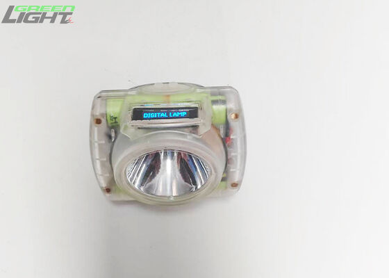 Patlama Kanıtlı Kablosuz Led Kömür Madencilik Kapak Lambası IP68 Oled Ekranı 20000lux Madenci Lambası